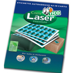 Tico Copy laser premium etichetta autoadesiva Bianco 400 pz