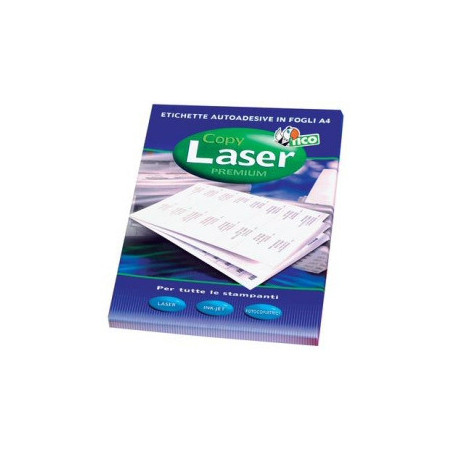 Tico LP4W-7037 etichetta autoadesiva Bianco 2400 pz