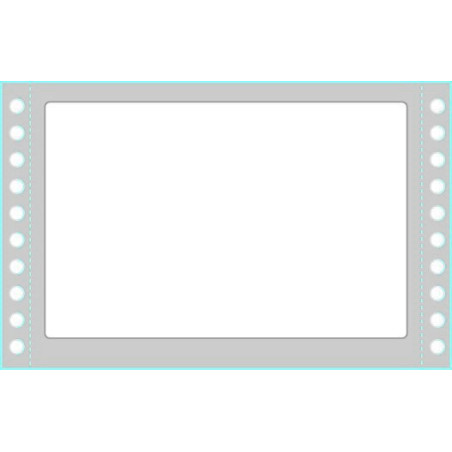 Tico TAB1-1499 etichetta autoadesiva Rettangolo Permanente Bianco 1500 pz