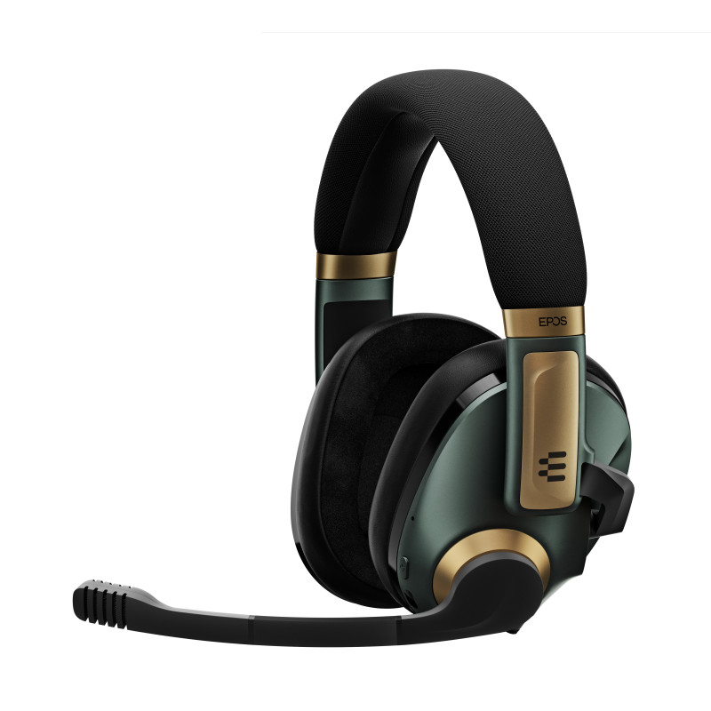 EPOS H3PRO Hybrid Auricolare Wireless A Padiglione Gaming Bluetooth Nero, Oro, Verde EPOS H3PRO Hybrid Auricolare Wireless A Padiglione Gaming Bluetooth Nero, Oro, Verde
