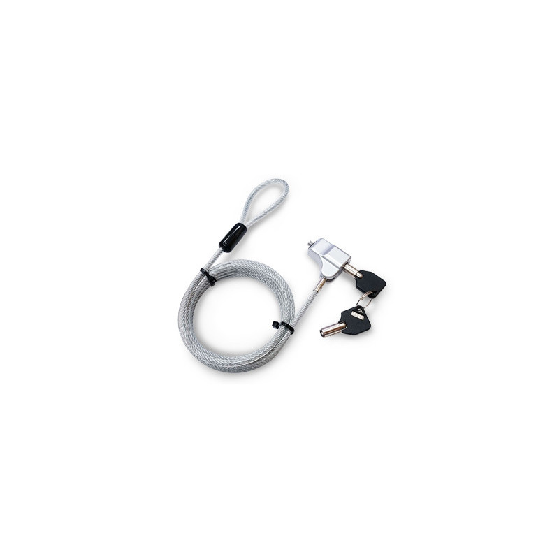 Hamlet XNBLOCK200KW cavo di sicurezza Argento 2 m