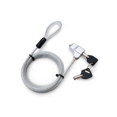 Hamlet XNBLOCK200KW cavo di sicurezza Argento 2 m