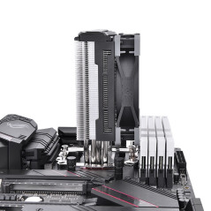 Thermaltake Toughair 310 Processore Refrigeratore 12 cm Nero, Argento