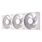Antec C120R ARGB White_3PK Case per computer Ventilatore 12 cm Bianco 3 pz