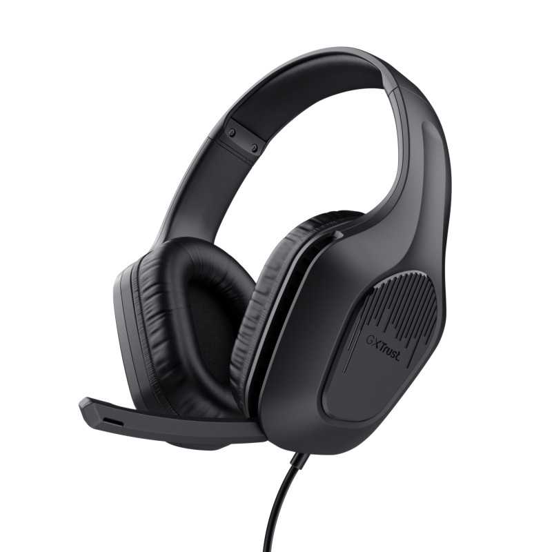 Trust GXT 415 Zirox Auricolare Cablato A Padiglione Gaming Nero 24990 Trust GXT 415 Zirox Auricolare Cablato A Padiglione Gaming Nero 24990