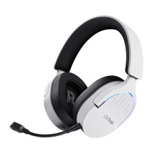 Trust GXT 491W FAYZO Auricolare Con cavo e senza cavo A Padiglione Gaming USB tipo-C Bluetooth Nero, Bianco 25304