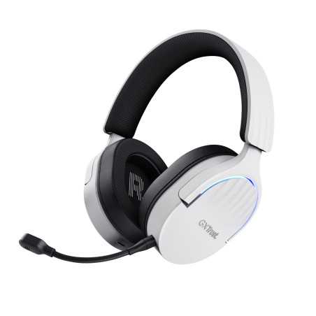 Trust GXT 491W FAYZO Auricolare Con cavo e senza cavo A Padiglione Gaming USB tipo-C Bluetooth Nero, Bianco 25304