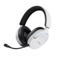 Trust GXT 491W FAYZO Auricolare Con cavo e senza cavo A Padiglione Gaming USB tipo-C Bluetooth Nero, Bianco 25304