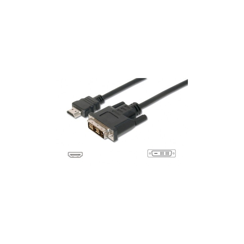 ITB CMGLP8740 cavo e adattatore video 2 m HDMI DVI-D Nero