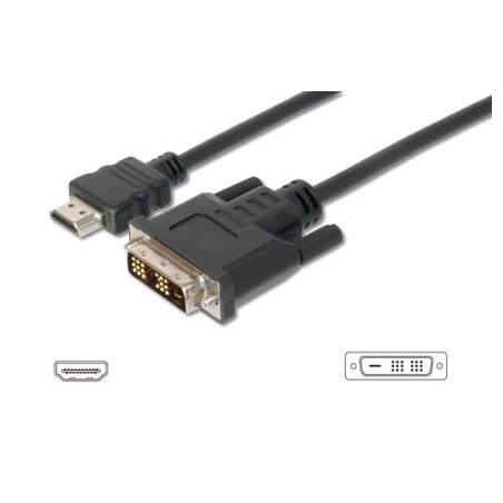 ITB CMGLP8740 cavo e adattatore video 2 m HDMI DVI-D Nero