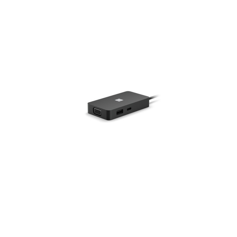 Microsoft 1E4-00003 replicatore di porte e docking station per laptop Nero Microsoft 1E4-00003 replicatore di porte e docking station per laptop Nero