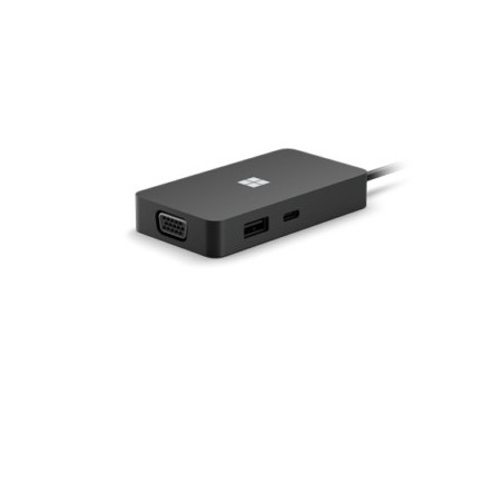 Microsoft 1E4-00003 replicatore di porte e docking station per laptop Nero