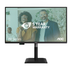 AOC Q27P4CV Monitor PC 68,6 cm (27") 2560 x 1440 Pixel Quad HD LED Nero