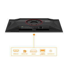 AOC G4 Q27G4ZD Monitor PC 68,6 cm (27") 2560 x 1440 Pixel Quad HD QD-OLED Nero, Rosso