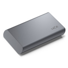 LaCie Mobile SSD Secure Tecnologia Thunderbolt 500 GB USB tipo-C 3.2 Gen 2 (3.1 Gen 2) Grigio