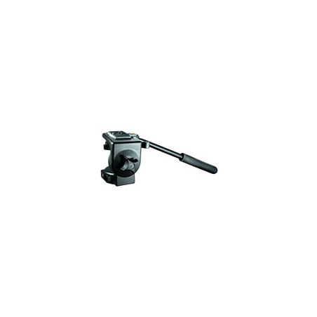 Manfrotto Micro Fluid Video Head + QRCP testa per treppiede Nero Alluminio
