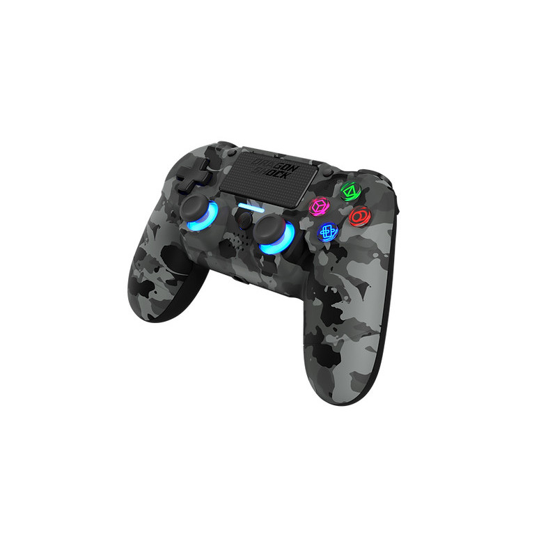 Dragonshock Mizar Mimetico, Grigio Bluetooth Gamepad Analogico/Digitale PlayStation 4 Dragonshock Mizar Mimetico, Grigio Bluetooth Gamepad Analogico/Digitale PlayStation 4