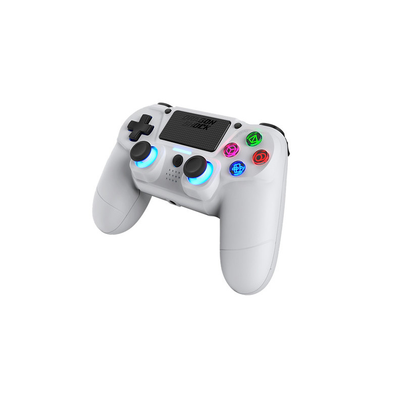 Dragonshock Mizar Bianco Bluetooth Gamepad Analogico/Digitale PlayStation 4