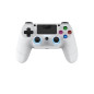 Dragonshock Mizar Bianco Bluetooth Gamepad Analogico/Digitale PlayStation 4