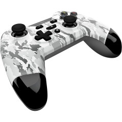 Gioteck WX4 Nero, Bianco Bluetooth Gamepad Analogico/Digitale Nintendo Switch