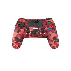 Dragonshock Mizar Mimetico, Rosso Bluetooth Gamepad Analogico/Digitale PlayStation 4