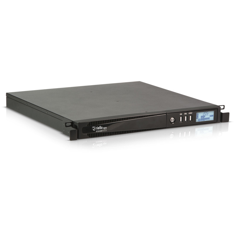 Riello Vision Rack gruppo di continuità (UPS) 1,1 kVA 800 W 4 presa(e) AC Riello Vision Rack gruppo di continuità (UPS) 1,1 kVA 800 W 4 presa(e) AC