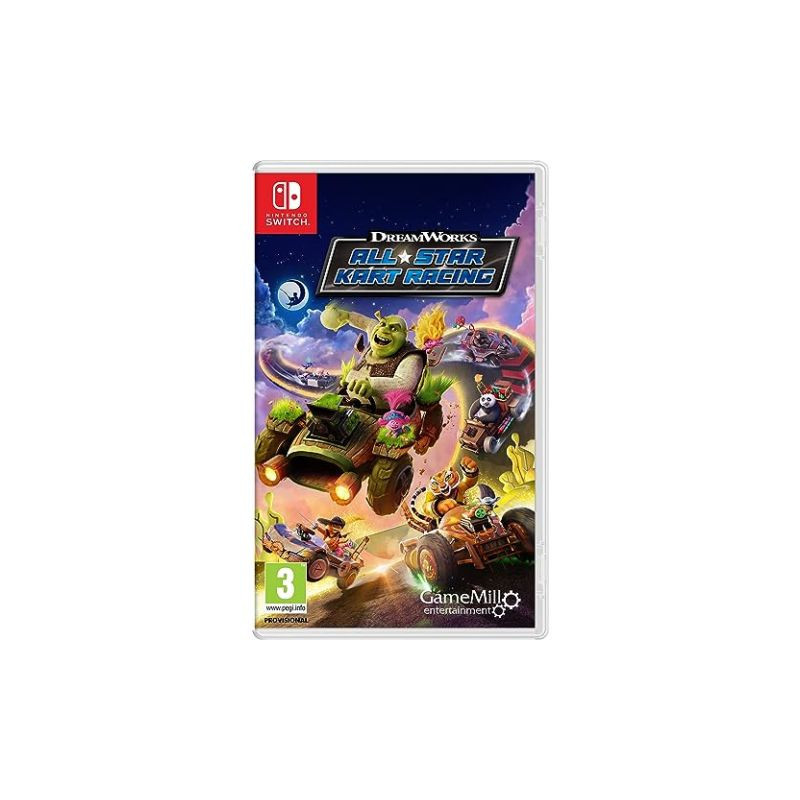 GameMill Entertainment DreamWorks All-Star Kart Racing Standard Tedesca, DUT, Inglese, ESP, Francese, ITA Nintendo Switch