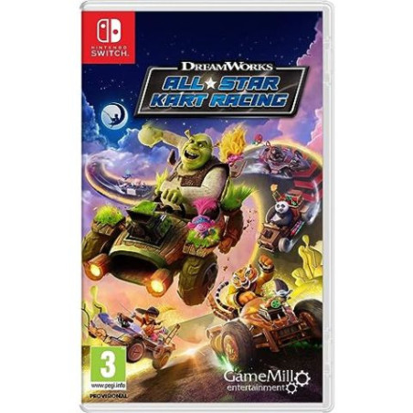 GameMill Entertainment DreamWorks All-Star Kart Racing Standard Tedesca, DUT, Inglese, ESP, Francese, ITA Nintendo Switch