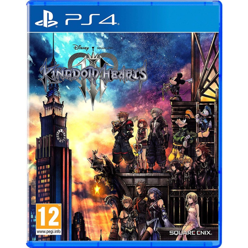 Square Enix Kingdom Hearts III, PS4 Standard Tedesca, Inglese, ESP, Francese, ITA PlayStation 4 Square Enix Kingdom Hearts III, PS4 Standard Tedesca, Inglese, ESP, Francese, ITA PlayStation 4