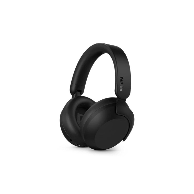 Philips TAH8000EBK/00 cuffia e auricolare Cuffie Wireless A Padiglione Musica e Chiamate USB tipo-C Bluetooth Nero