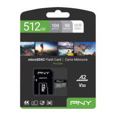 PNY PRO Elite microSDXC 512GB Classe 10