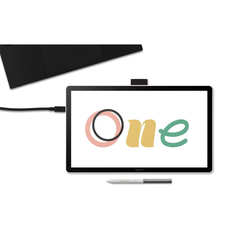 Wacom One 14 tavoletta grafica Nero, Bianco 2540 lpi (linee per pollice) 309 x 174 mm USB Wacom One 14 tavoletta grafica Nero, Bianco 2540 lpi (linee per pollice) 309 x 174 mm USB