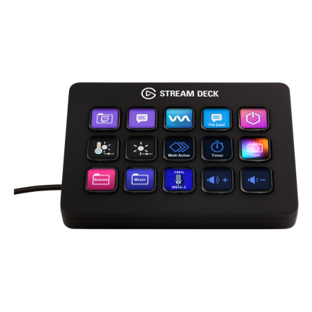 Elgato Stream Deck MK.2 Nero 15 pulsanti