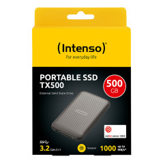 Intenso TX500 500 GB USB tipo-C 3.2 Gen 2 (3.1 Gen 2) Marrone