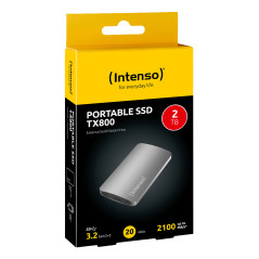 Intenso TX800 2 TB USB tipo-C USB 3.2 Gen 2x2 Antracite