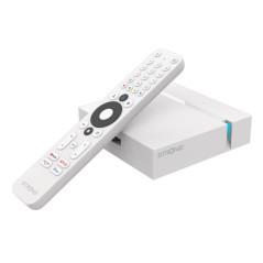 Strong LEAP-S3+V2 Smart TV box Bianco 4K Ultra HD 16 GB Wi-Fi Collegamento ethernet LAN