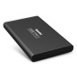 Hamlet Box esterno USB 3.1 Tyce-C per Hard Disk SATA 2,5 in alluminio