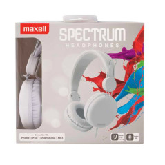 Maxell Spectrum Cuffie Cablato A Padiglione MUSICA Bianco