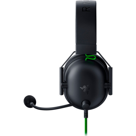 Razer Blackshark V2 X Auricolare Cablato A Padiglione Gaming Nero, Verde