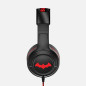 OTL Technologies DC Comics DC0905 cuffia e auricolare Cablato A Padiglione Gaming Nero, Rosso