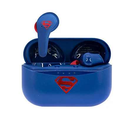 OTL Technologies DC Comics Superman Cuffie Wireless In-ear Musica e Chiamate Bluetooth Blu
