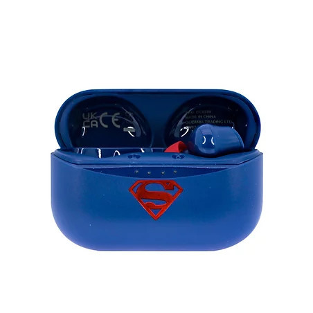 OTL Technologies DC Comics Superman Cuffie Wireless In-ear Musica e Chiamate Bluetooth Blu