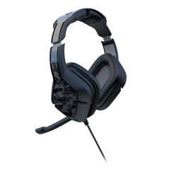 Gioteck HC2 Auricolare Cablato A Padiglione Gaming Nero, Grigio