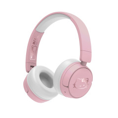 OTL Technologies Hello Kitty Cuffie Con cavo e senza cavo A Padiglione MUSICA USB tipo-C Bluetooth Rosa, Blu