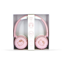 OTL Technologies Hello Kitty Cuffie Con cavo e senza cavo A Padiglione MUSICA USB tipo-C Bluetooth Rosa, Blu