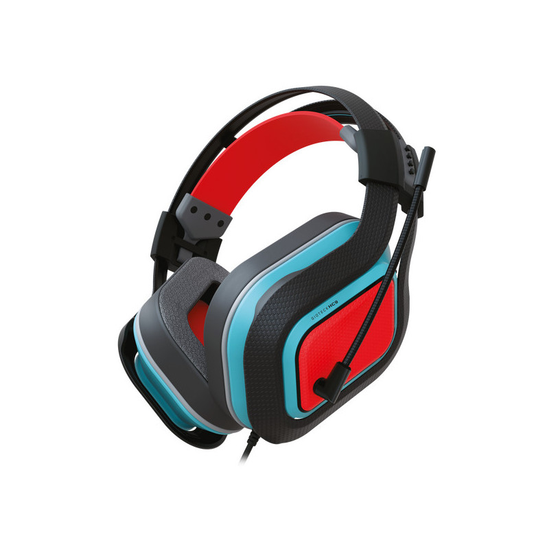 Gioteck HC9 Auricolare Cablato A Padiglione Gaming Rosso