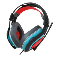 Gioteck HC9 Auricolare Cablato A Padiglione Gaming Rosso
