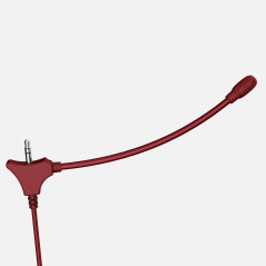 OTL Technologies Harry Potter Hogwarts Crest Auricolare Cablato A Padiglione Gaming Borgogna, Giallo