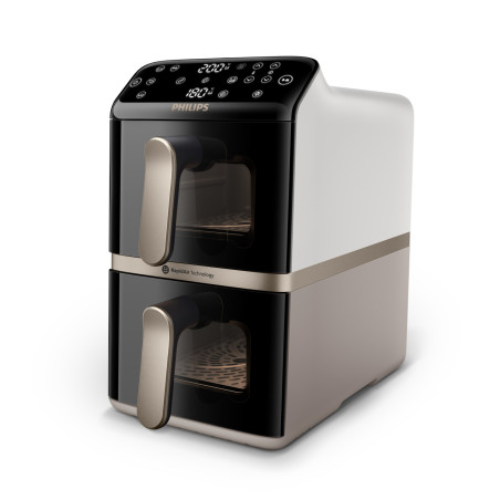 Philips Serie 4000 Airfryer con doppio cestello verticale