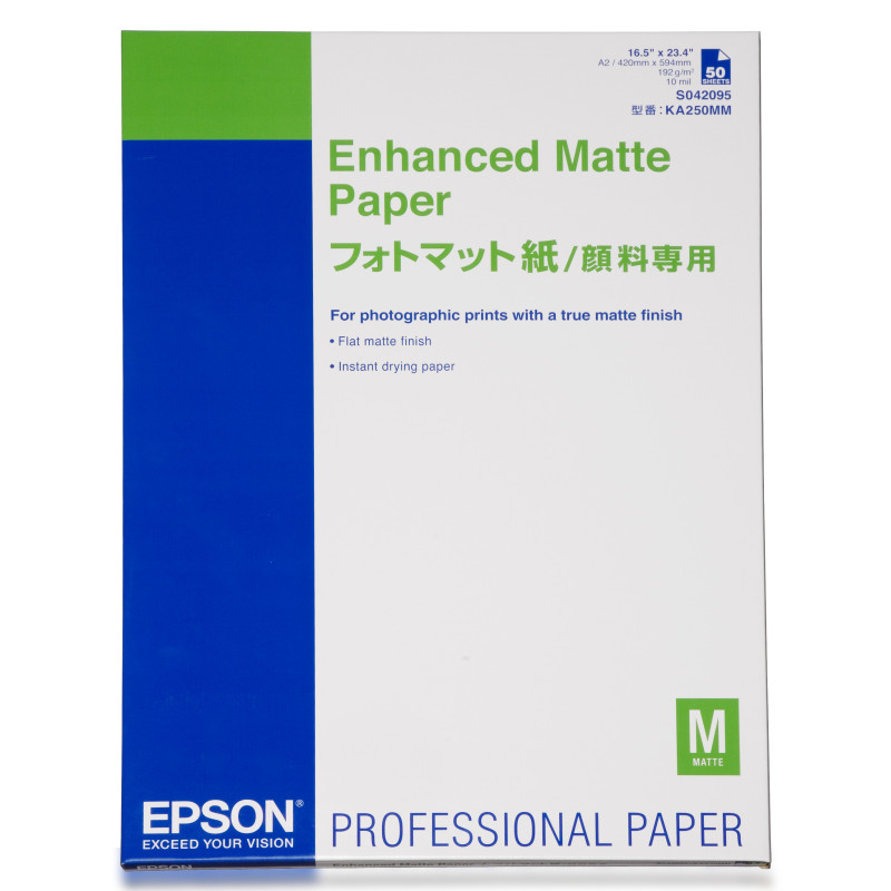 Epson Enhanced Matte Paper Epson Enhanced Matte Paper